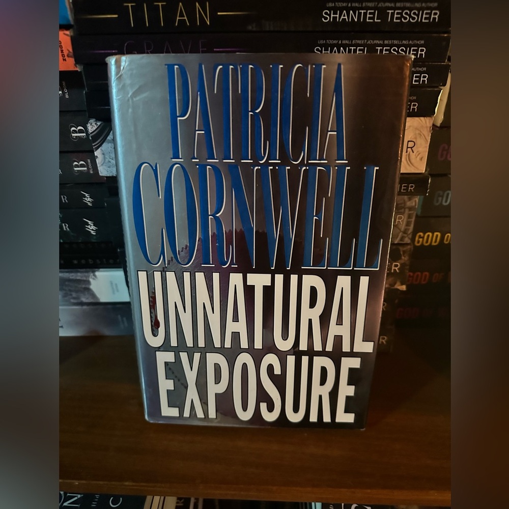 Patricia Cornwell 'Unnatural Exposure' Hardcover Book